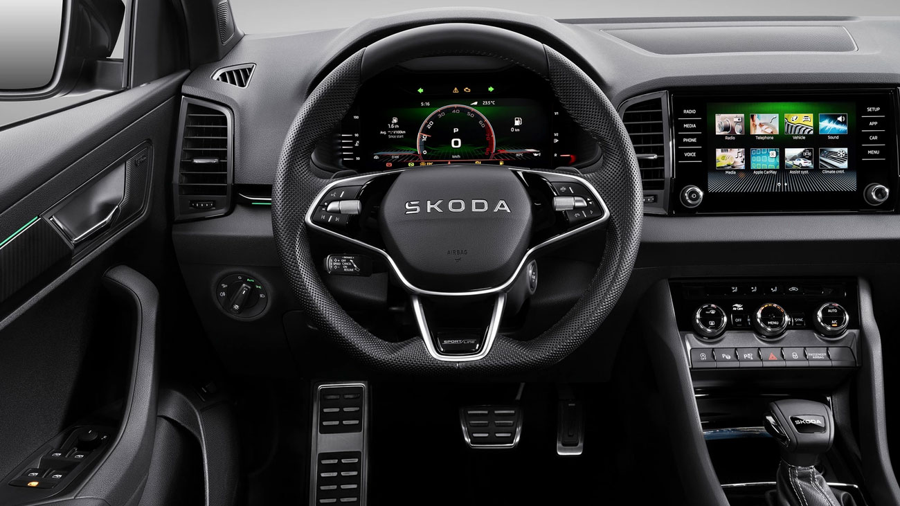 Skoda Karoq Sportline Nội Thất Skoda Karoq Sportline