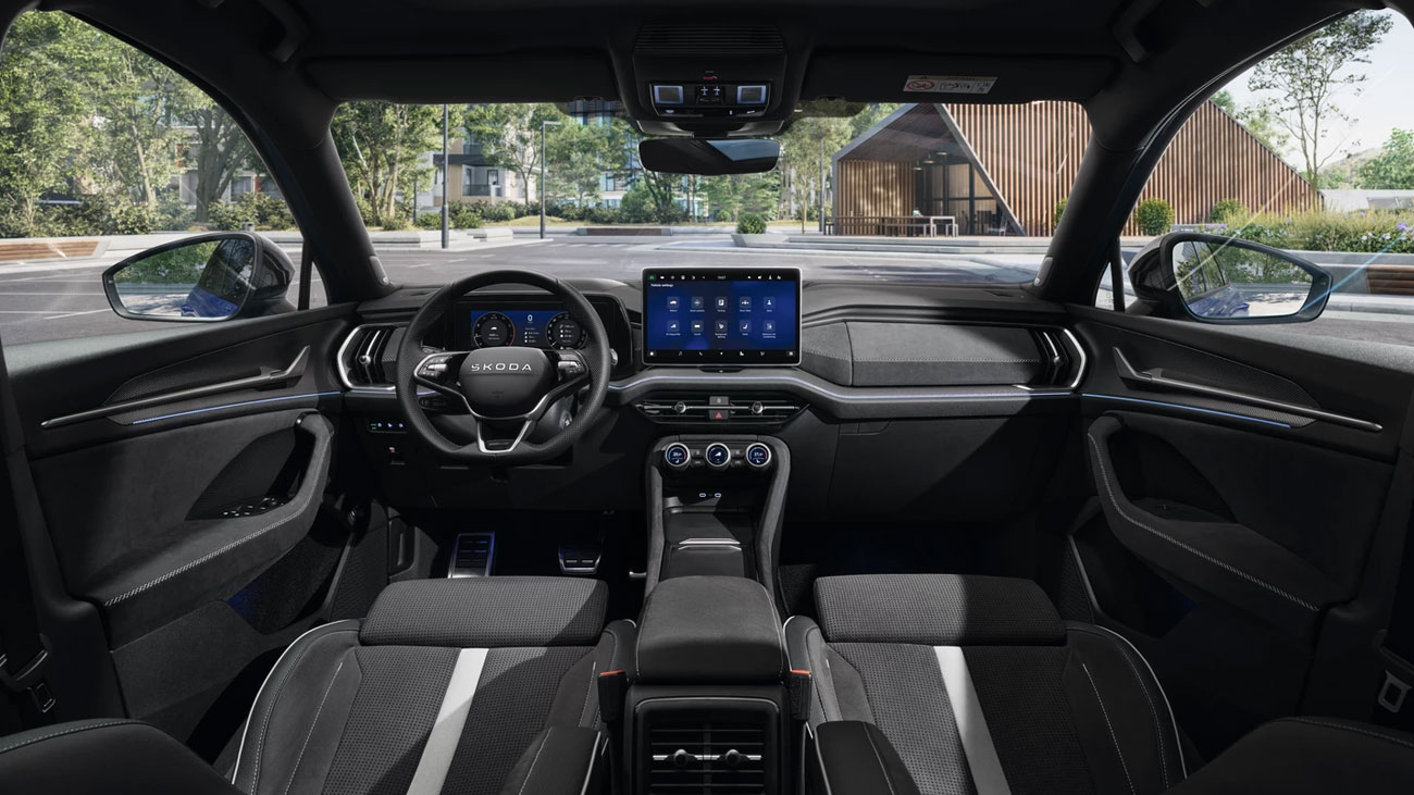 Skoda Kodiaq Sportline Nội Thất Skoda Kodiaq Sportline